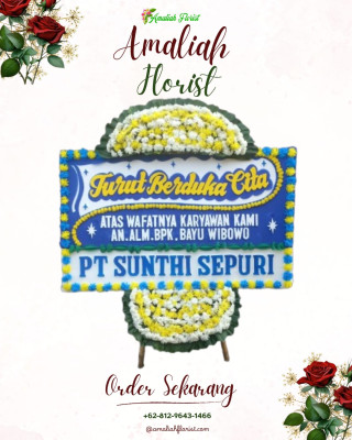 Papan Bunga Duka di Kampung Kelawi