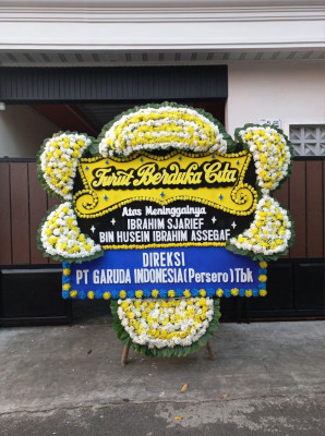 Papan Bunga Duka di Kampung Kelawi